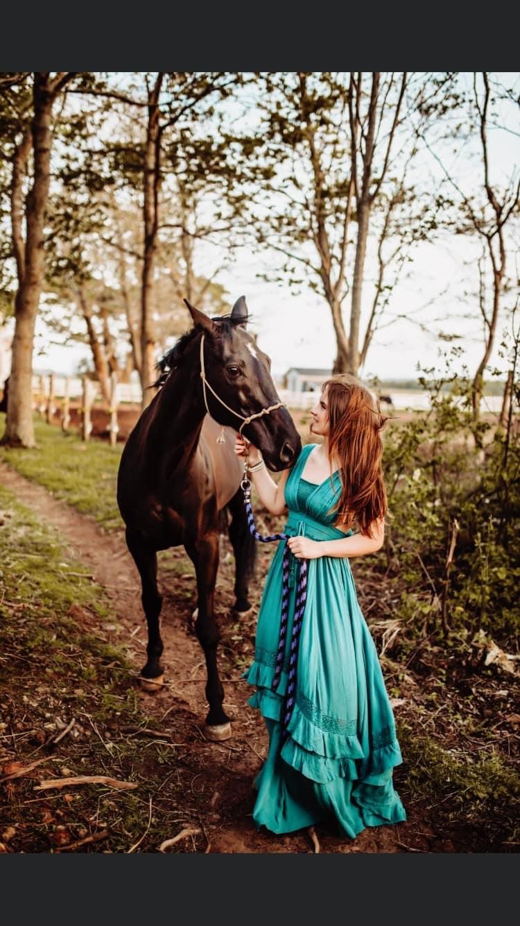 Photo of Mia Grace with Horse